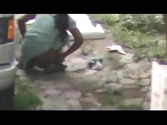 Desi Teen Pissing in Public Place
