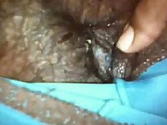 Indian Teen Showing Fat Hairy Pussy