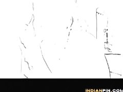 Horny Indian Couple Have A Quick Fuck