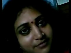 Cheating Bengali wife getting her boobs pressed, talking dirty in Bengali